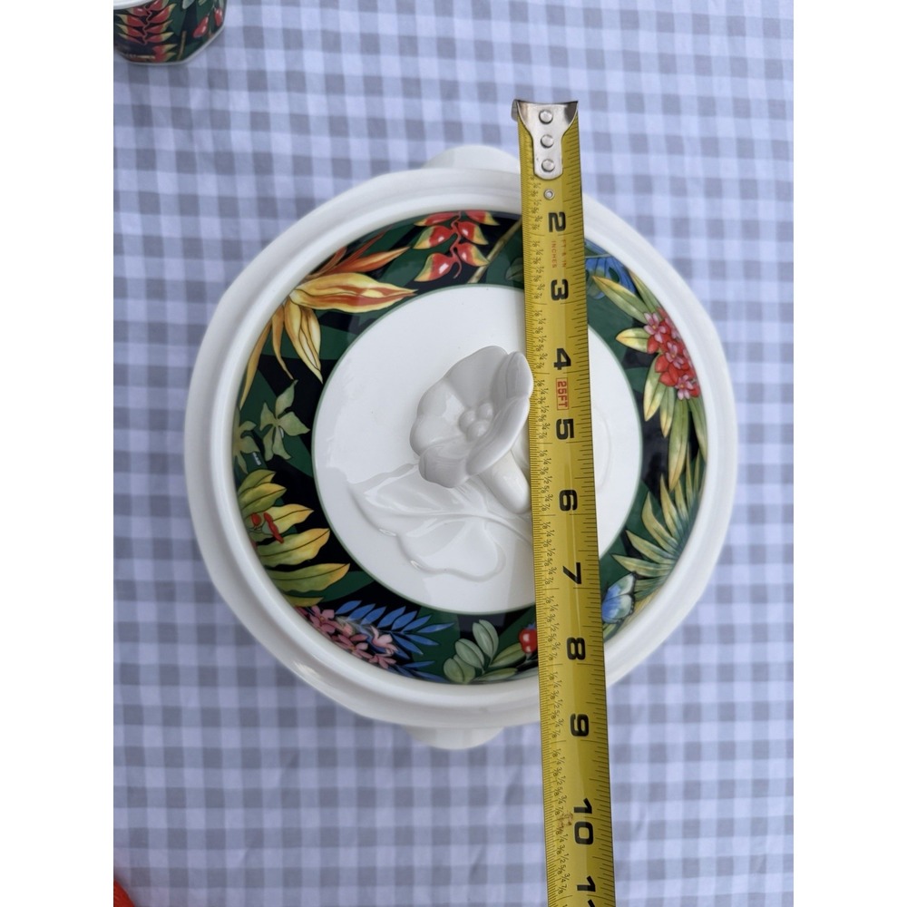 Villeroy‎ And Boch/Gallo Serengeti Covered Vegetable Dish Rare Discontinued - Picture 7 of 8